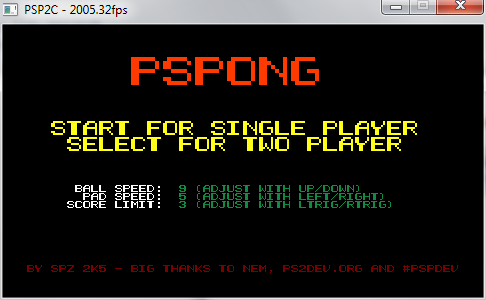 My first emulator: psp2c